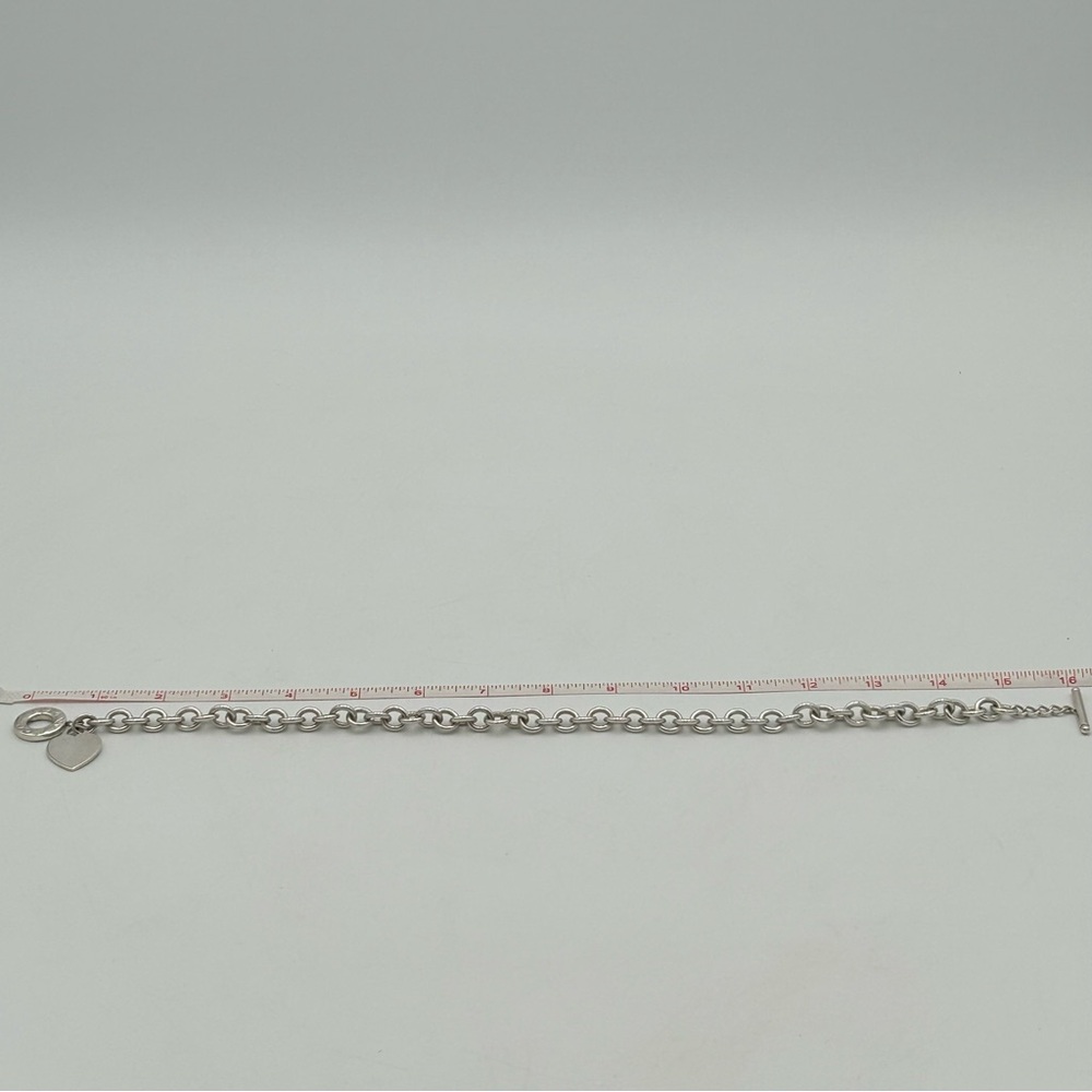 Tiffany & Co. Silver Heart Necklace - Picture 4 of 4